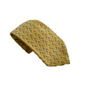 Boy's Yellow Vineyard Vines Tie - Lacrosse